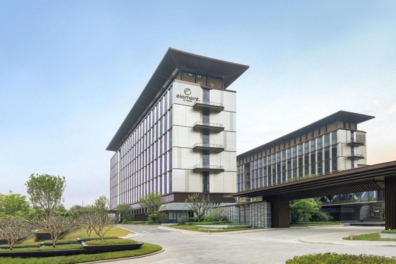 Element Guangzhou Baiyun Hotell Exteriör bild