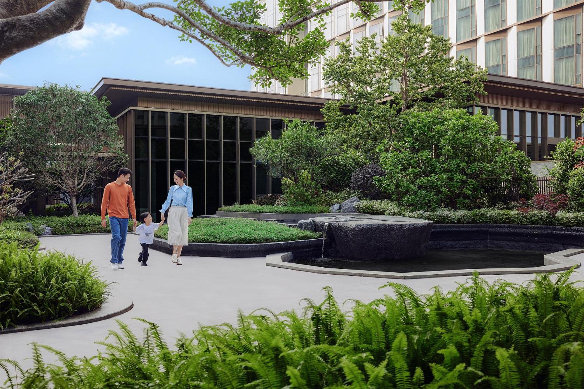 Element Guangzhou Baiyun Hotell Exteriör bild