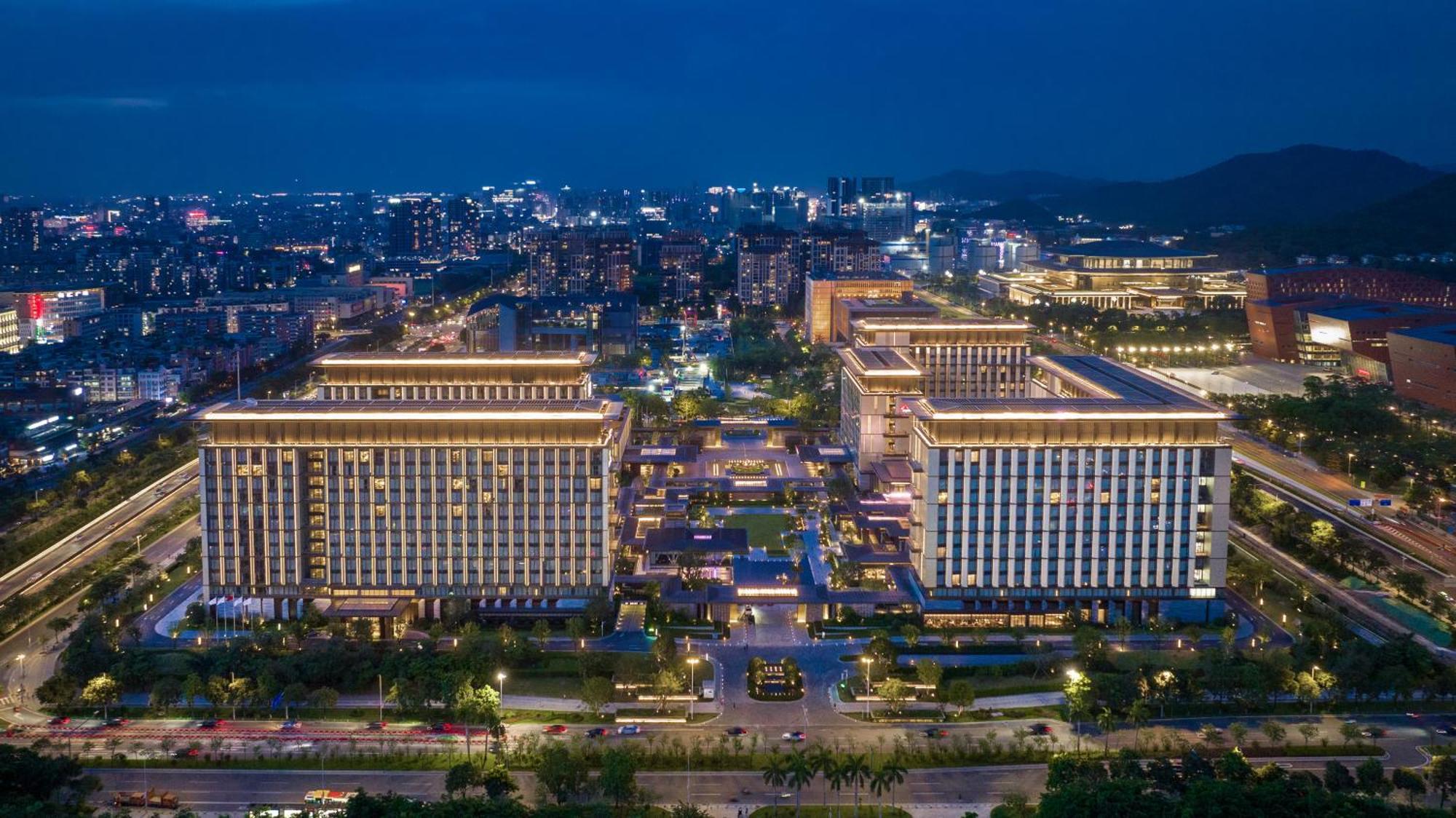 Element Guangzhou Baiyun Hotell Exteriör bild