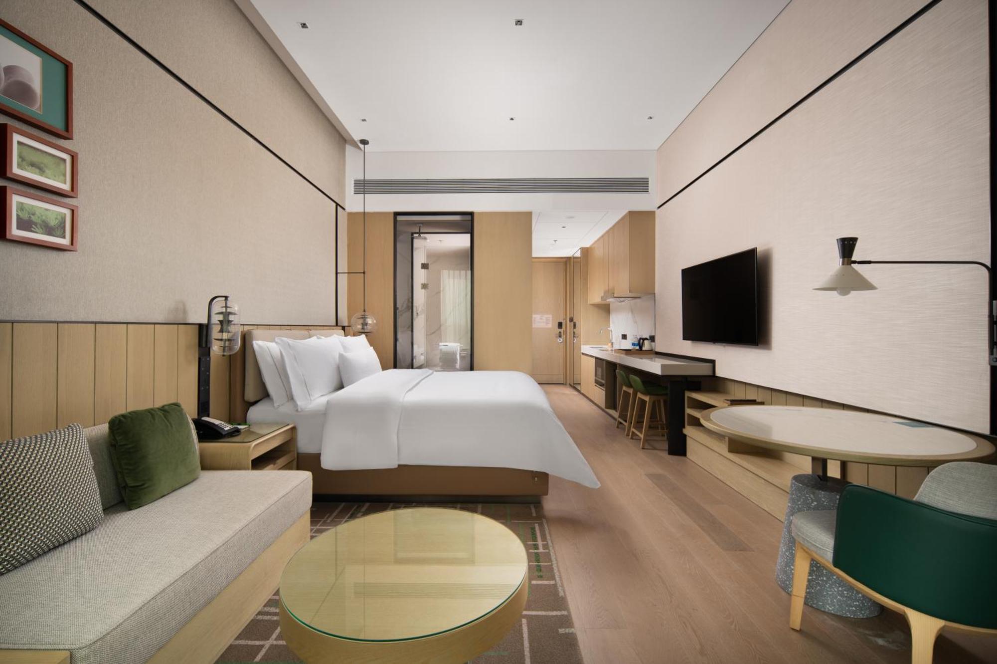 Element Guangzhou Baiyun Hotell Exteriör bild