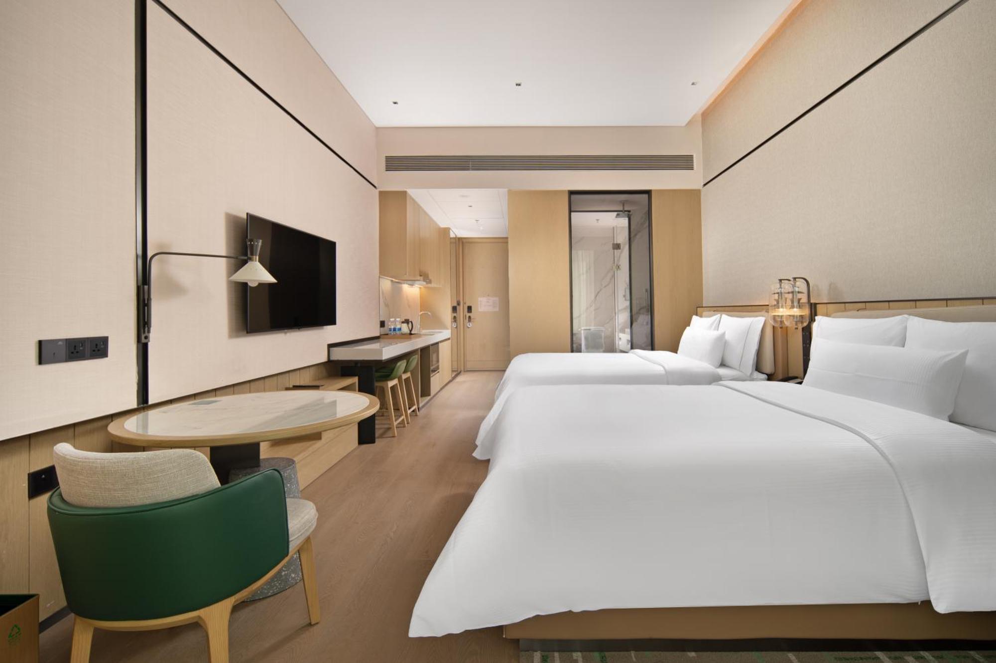 Element Guangzhou Baiyun Hotell Exteriör bild