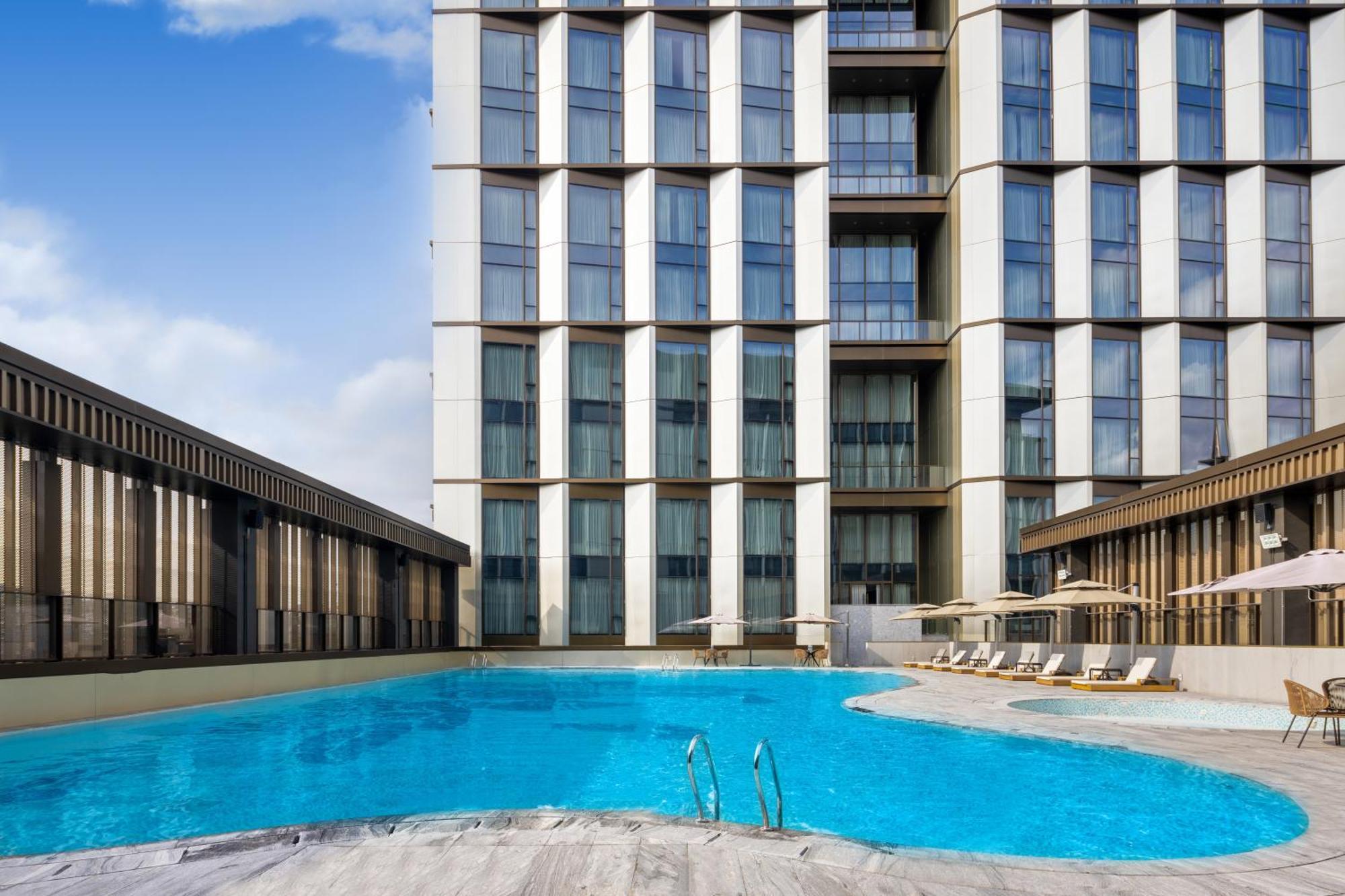 Element Guangzhou Baiyun Hotell Exteriör bild