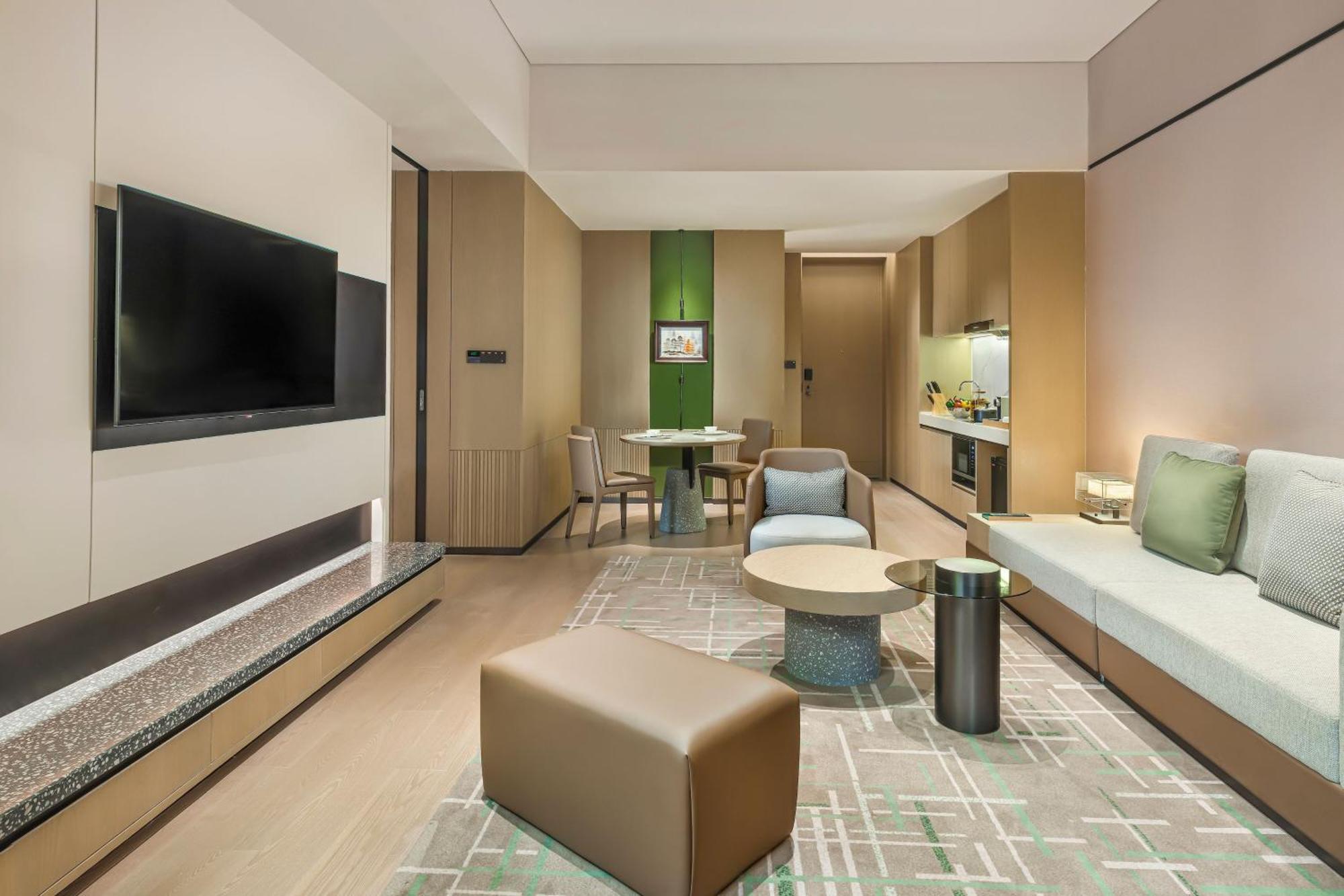 Element Guangzhou Baiyun Hotell Exteriör bild