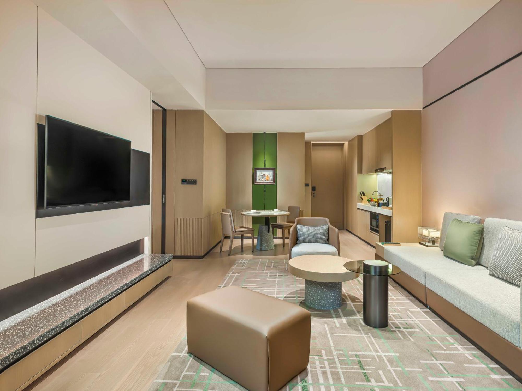Element Guangzhou Baiyun Hotell Exteriör bild